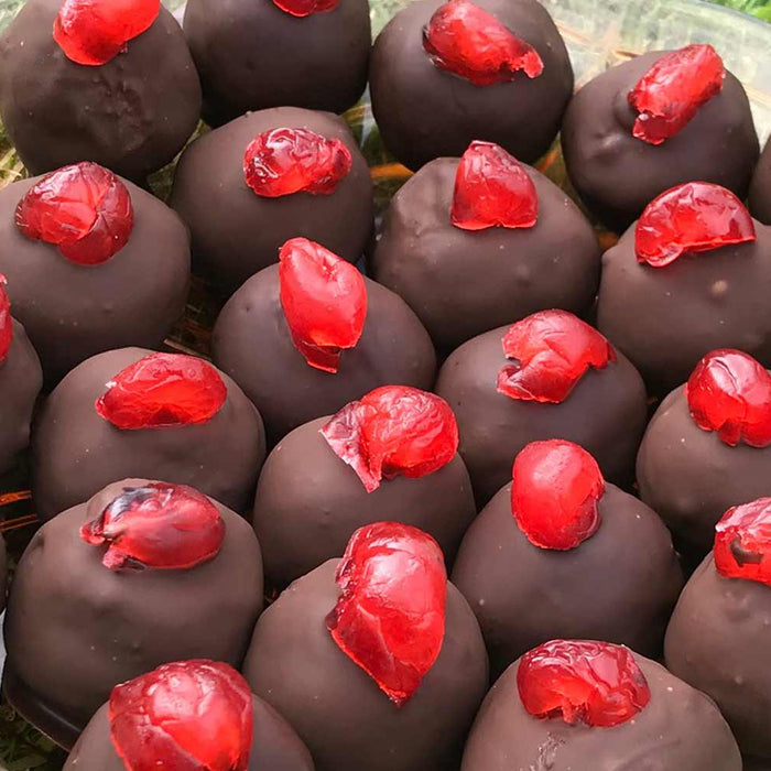 Christmas coffee coconut truffels