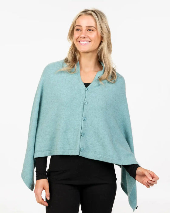 Native World Topaz Women's Possum Merino Wrap - NE557