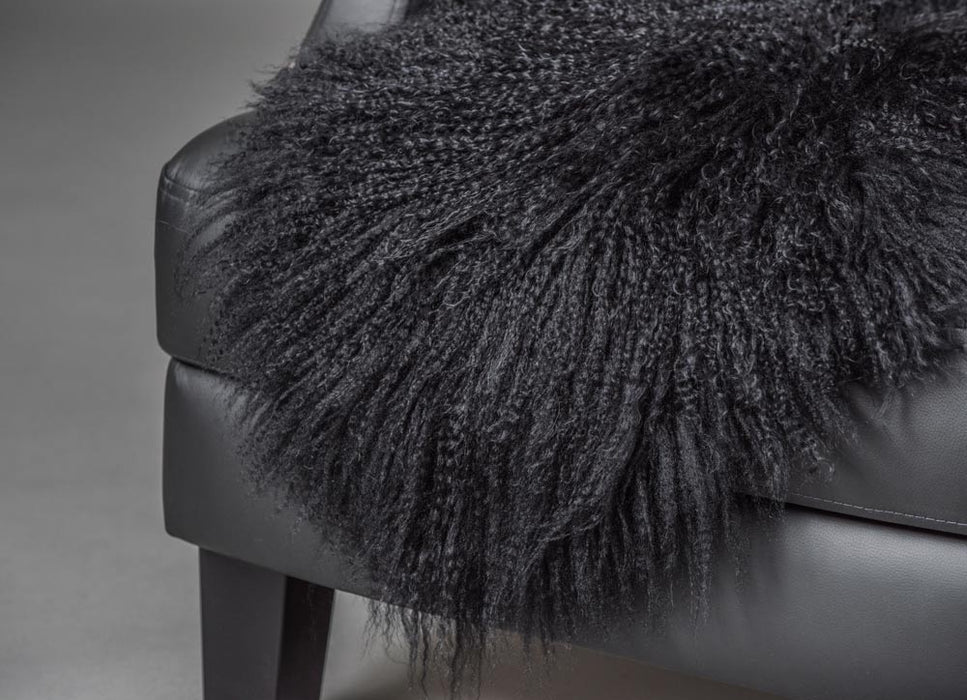 Black Tibetan Lamb Skin NZ