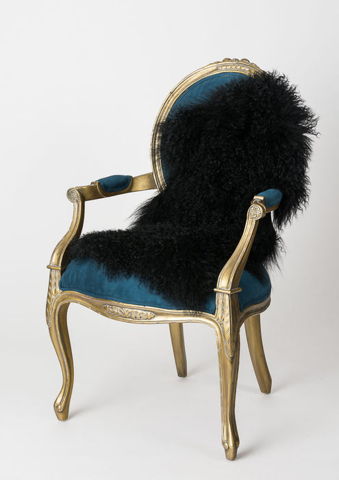 Black Tibetan Lamb Skin NZ