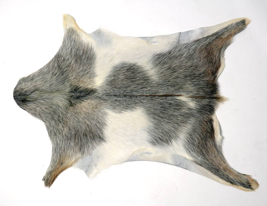 Grey goatskin rug by Gorgeous Creatures NZ #017