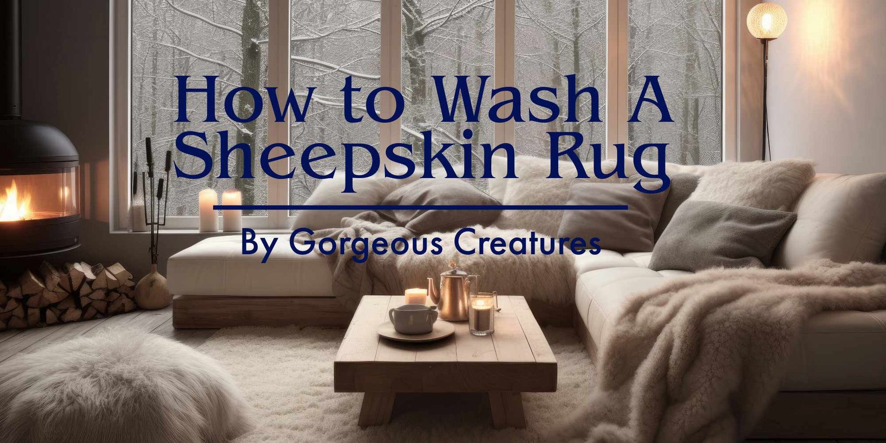 How to Wash a Sheepskin Rug