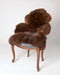 Natural Chocolate NZ Sheepskin Rug #024