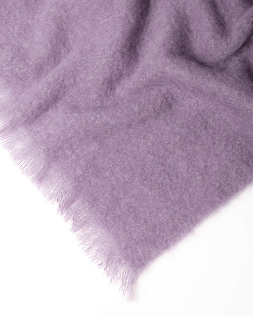 Amethyst mohair chair throw New Zealand made