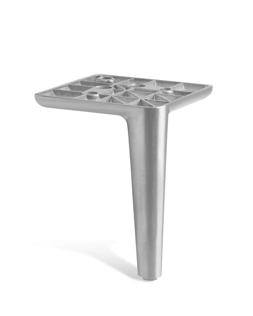Borsari Aluminium Ottoman Legs 13cm Tall - Brushed Matt