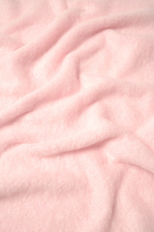 Windermere Candy Floss Pink Mohair Throw Blanket