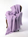Mohair Chair Throw Australia - Lilac Pink 