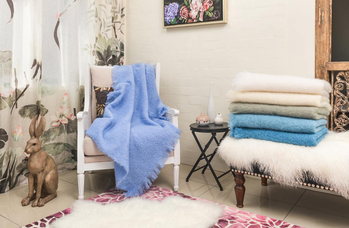 Mohair Chair Throws by Gorgeous Creatures