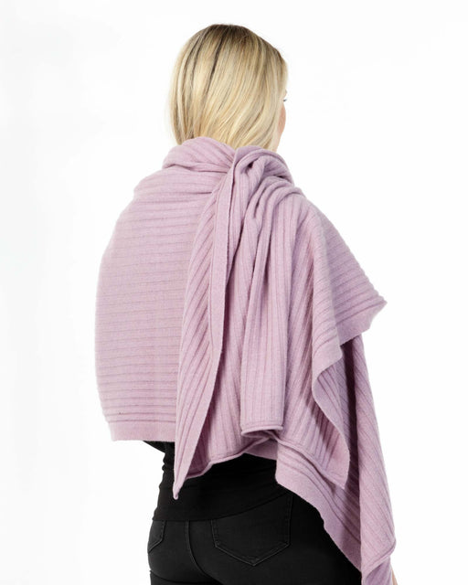 Native World Ribbed Wrap - Lilac Purple NE860