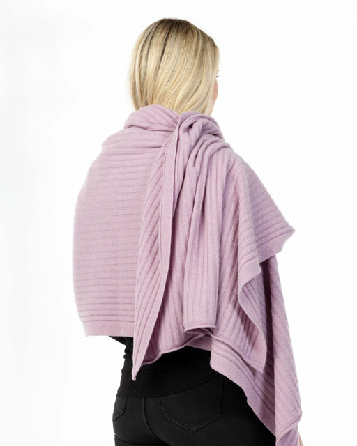 Native World Ribbed Wrap - Lilac Purple NE860