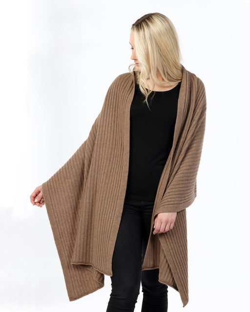 NE860 Native World Mink Ribbed Wrap