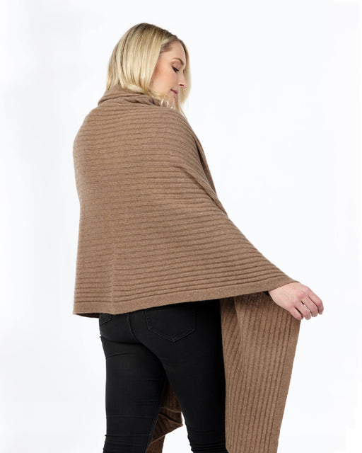 NE860 Native World Mink Ribbed Wrap