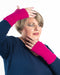 NX553 Possum merino hand warmers for women peony pink