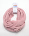 NX861 possum merino loop scarf blossom pink