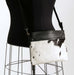 Cross-Body Handbag in black and white cowhide #3