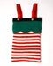 Wool knit santa sack with bells