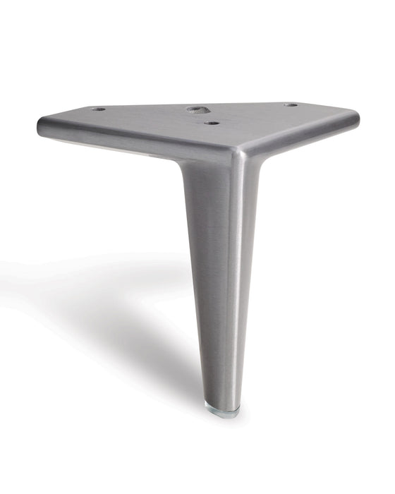 Santoni aluminium furniture legs 15cm - Silver