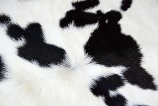 Calfskin Rug Black and White