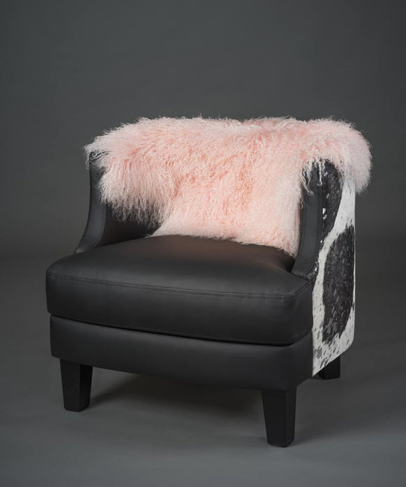 Blush Pink Tibetan Lamb Skin NZ