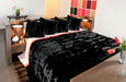 NZ Black Possum Fur Bed Blanket custom made