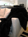 NZ made Black Possum Fur Throw