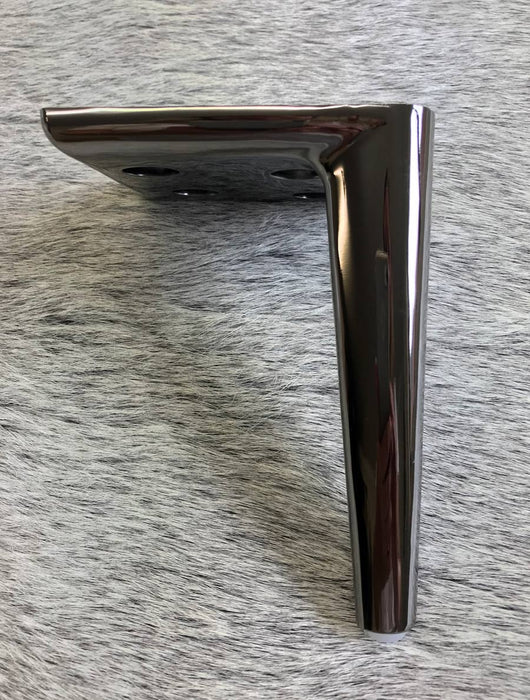 Borsari metal furniture leg - black nickle 17cm