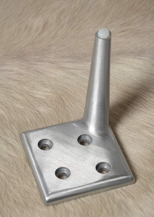 Metal furniture legs base plate