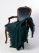 New Zealand mohair throw Bottle Green