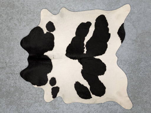 Black and White Cowhide Rug