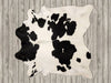 Cowhide Rug Black and White