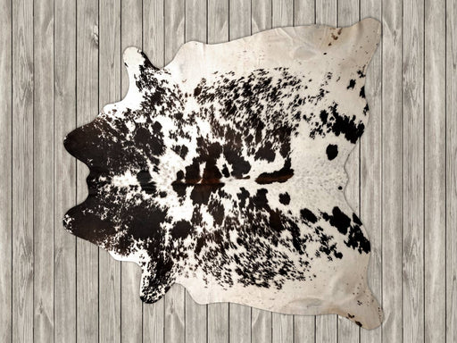Chocolate Brown Speckle Cowhide Rug