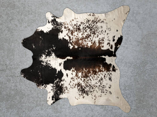 Chocolate Brown Speckle Cowhide Rug