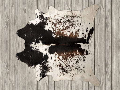 Chocolate Brown Speckle Cowhide Rug