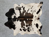 Wood Brown Speckle Cowhide Rug