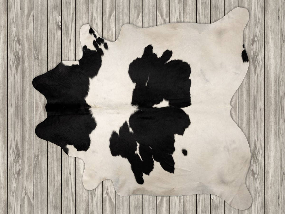 Cowhide Rug Black and White