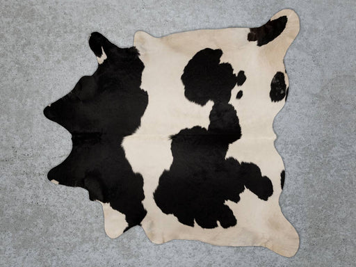 Black and White Cowhide Rug