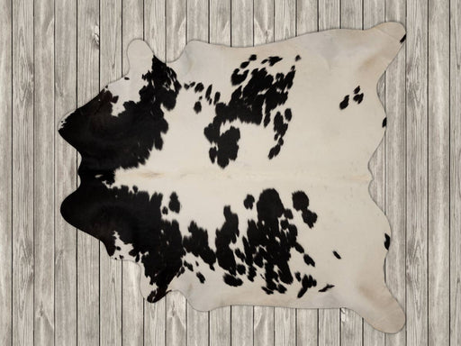 Black and White Cowhide Rug