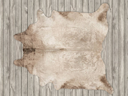 Cowhide Rug Taupe Beige Murray Grey