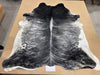 Grey exotic cowhide rug