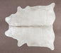 Metallic Silver & Champagne Cowhide Rug