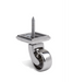 Caster Wheels 4.5cm - Silver Chrome