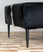 Black Borsari ottoman furniture legs 17cm