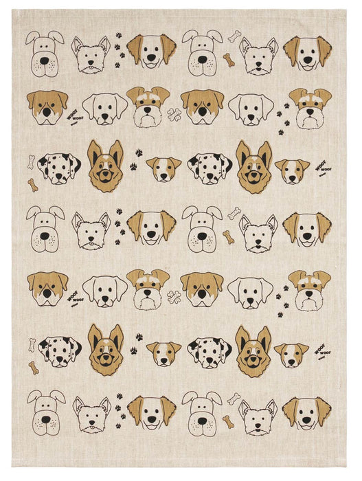 Dog Lovers Cotton Tea Towel