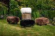 Sheepskin footstools NZ