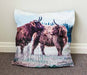 Highland cow cushion cover ONE ONLY 45cm x 45cm cushion cover