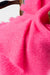 Hot pink mohair chair throw