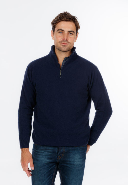 Men's possum merino wool sweater Twilight - NB336