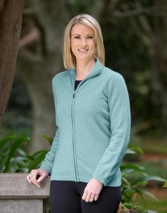 Topaz Women's Plain Zip Jacket - NB485