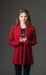 Native World Berry Women's Long Merino Wrap Jacket - NB498