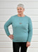 Topaz Women's Plain Round Neck Sweater - NB682